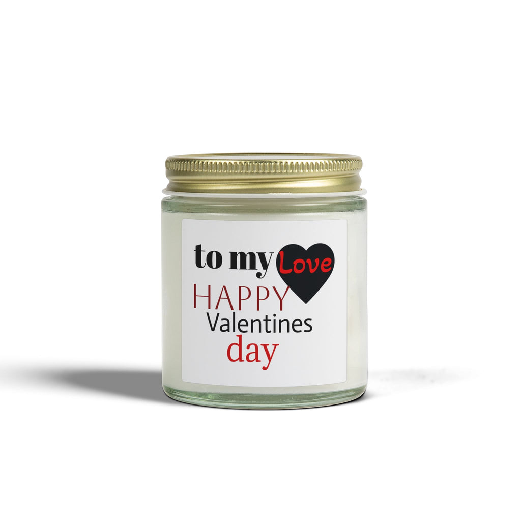 Valentine Candle — Coconut Apricot Scented Candle (To My Love: Happy Valentines Day)
