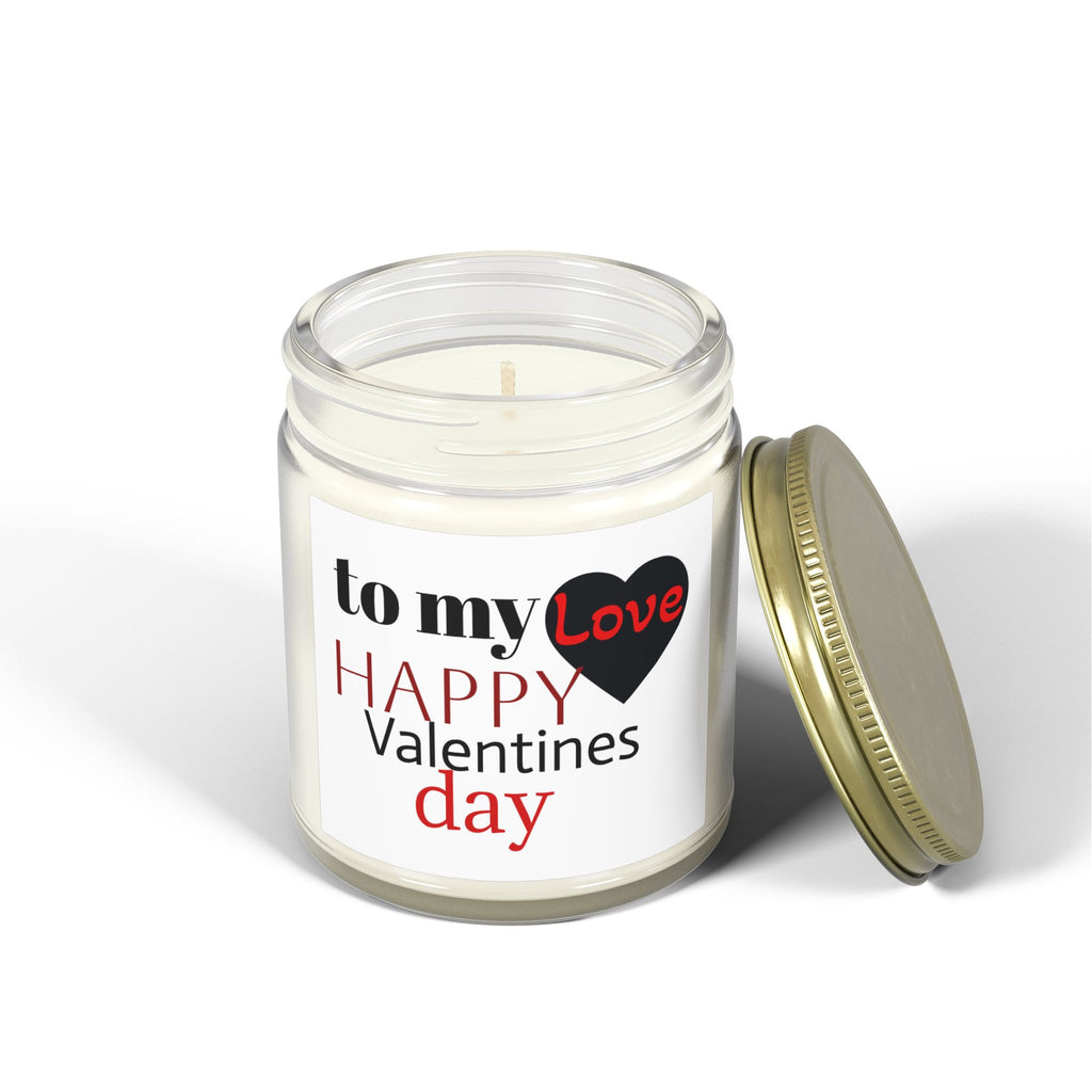 Valentine Candle — Coconut Apricot Scented Candle (To My Love: Happy Valentines Day)