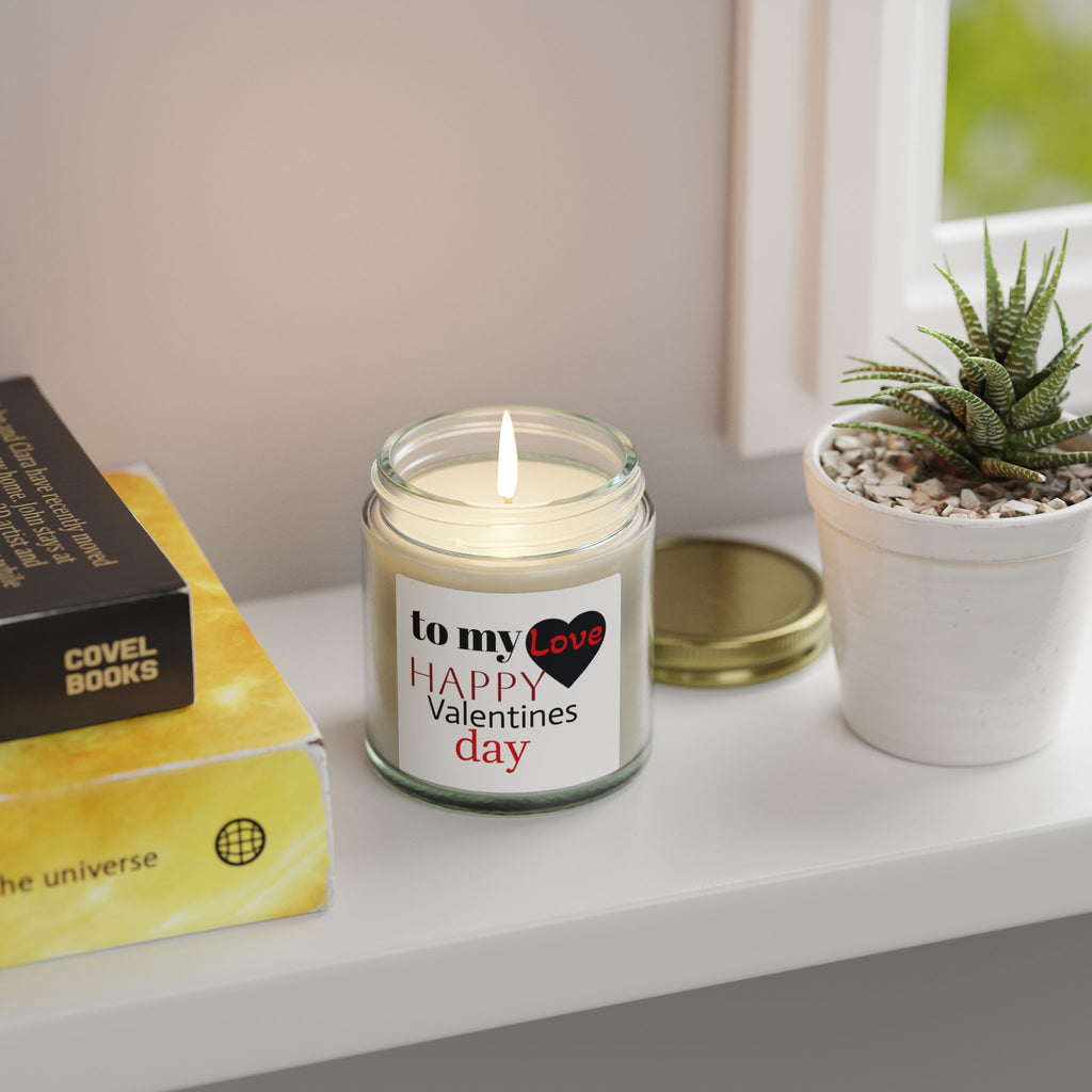 Valentine Candle — Coconut Apricot Scented Candle (To My Love: Happy Valentines Day)