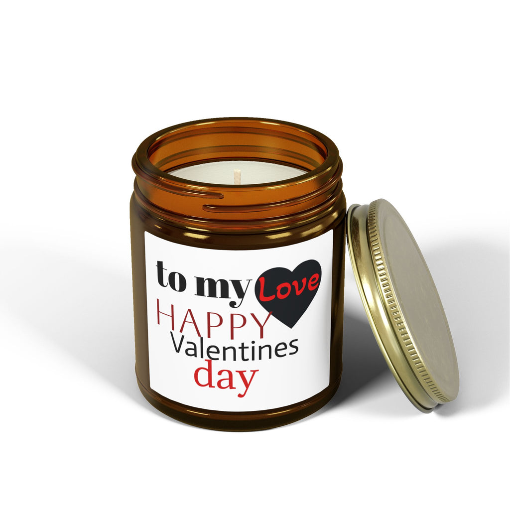 Valentine Candle — Coconut Apricot Scented Candle (To My Love: Happy Valentines Day)